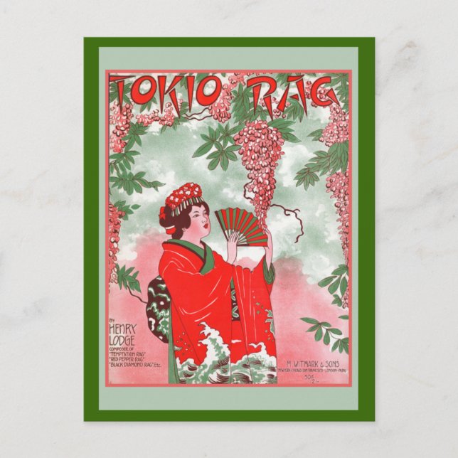 Tokyo Rag Vykort (Framsida)
