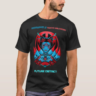 Tokyo Reloaded – Cyberpunk Japan Art av BurnCorpo T Shirt