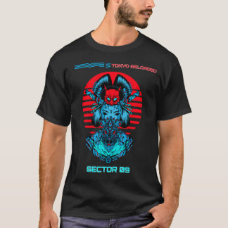 Tokyo Reloaded – Cyberpunk Samuraj Geisha Japan T Shirt