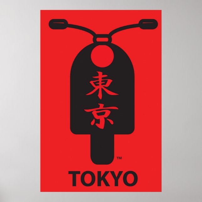 Tokyo Scooter Poster (Framsidan)