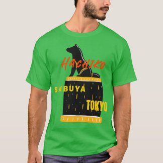 Tokyo Shibuya Hachiko T Shirt