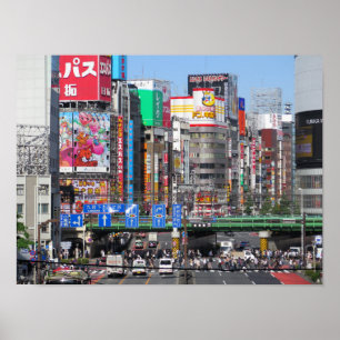Tokyo Shinjuku affisch