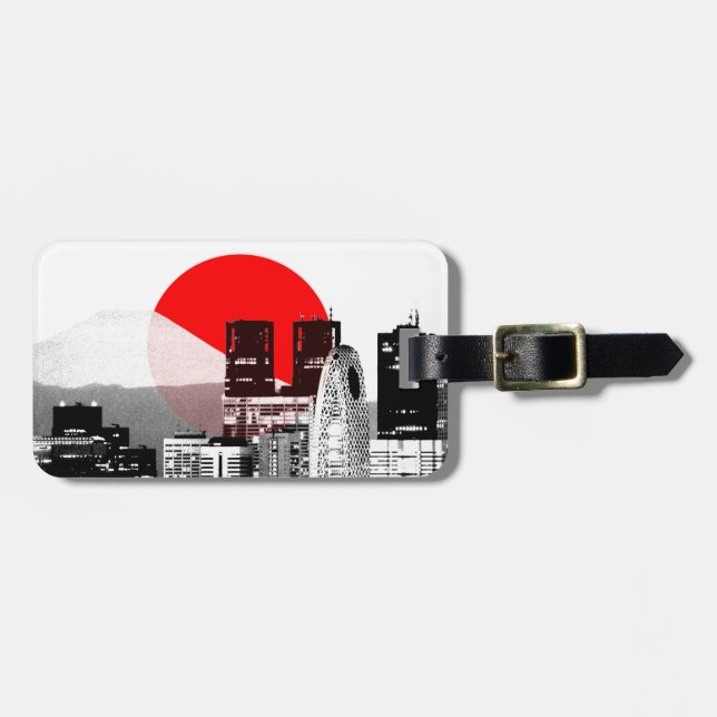 Tokyo Shinjuku Bagagebricka (Horisontell Framsida)