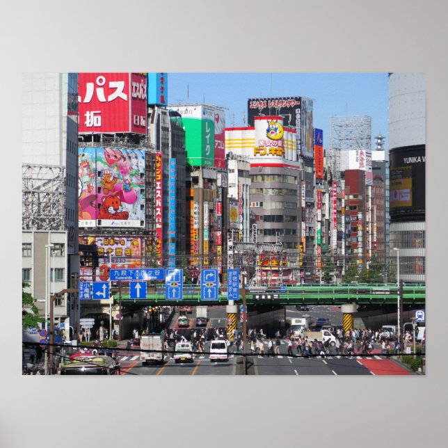 Tokyo Shinjuku Poster (Framsidan)