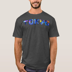 Tokyo Shinjuku Street Aesthetic Signboard Japan T Shirt
