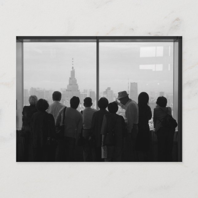 Tokyo Skyline, Japan 2007. Vykort (Framsida)
