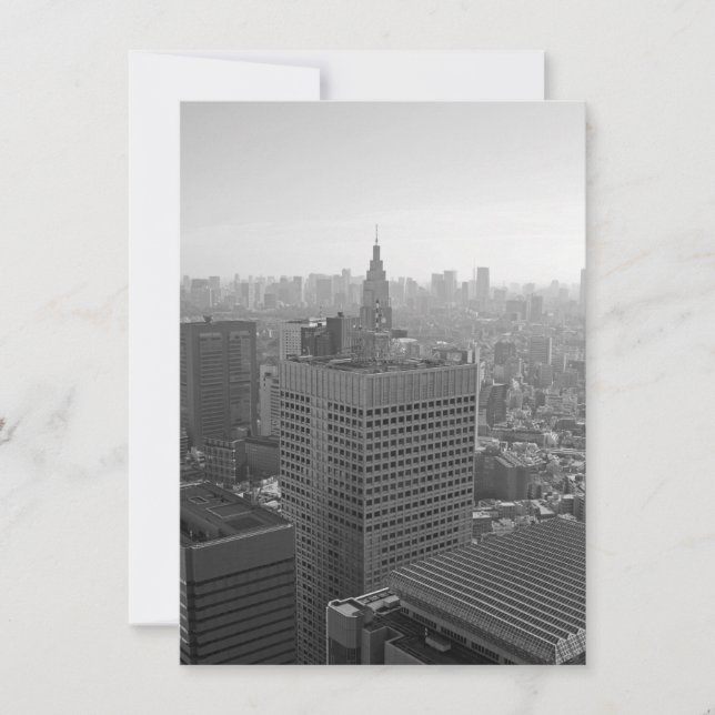 Tokyo skyline kort (Framsida)