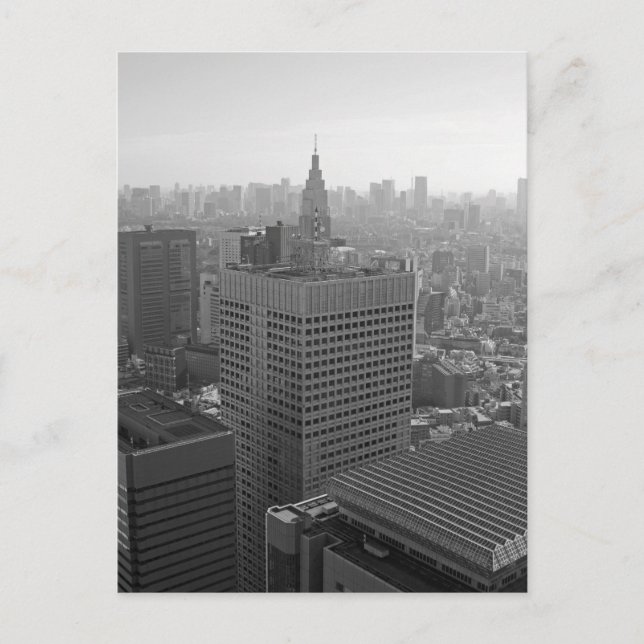Tokyo skyline vykort (Framsida)