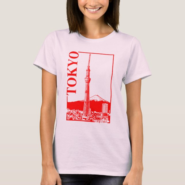 Tokyo - SkyTree T-shirt (Framsida)