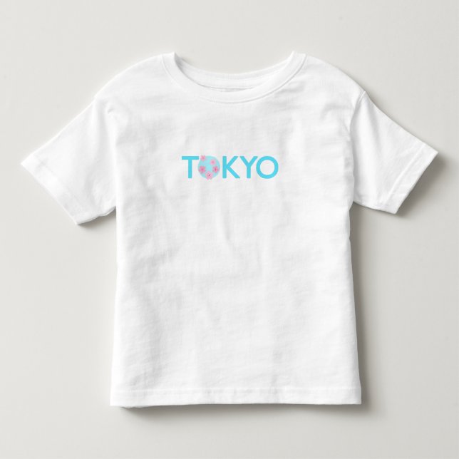 Tokyo Småbarn T-shirt (Framsida)