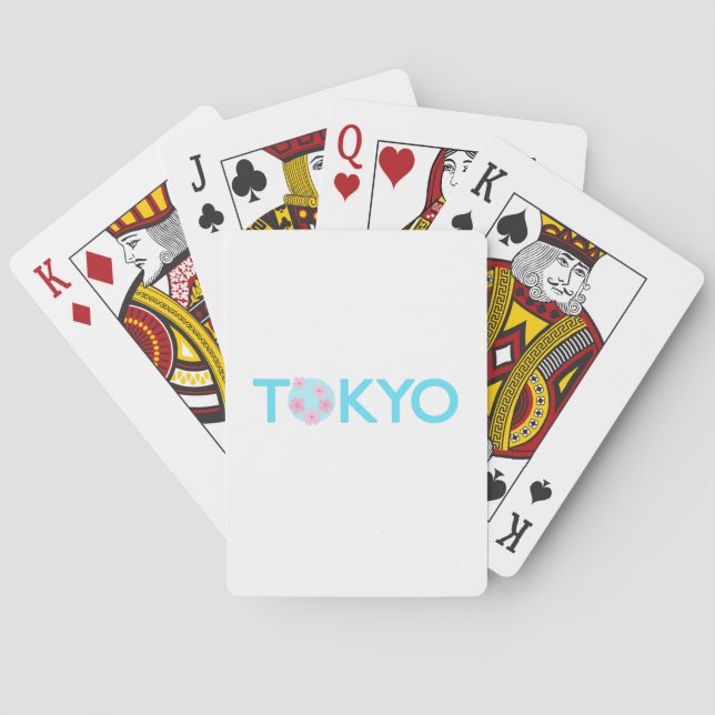 Tokyo-spelkort Casinokort (Baksidan)