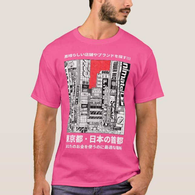 Tokyo Stad T Shirt (Framsida)