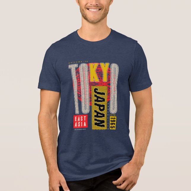 Tokyo Stigning: A City of Endless Energy T Shirt (Framsida)