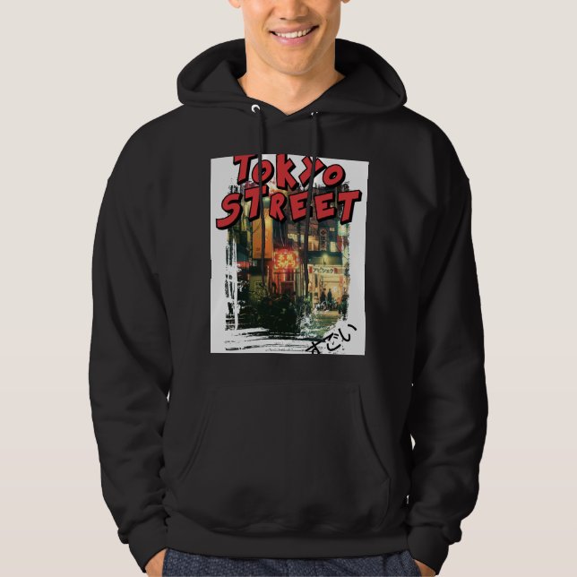 Tokyo street hoodie (Framsida)