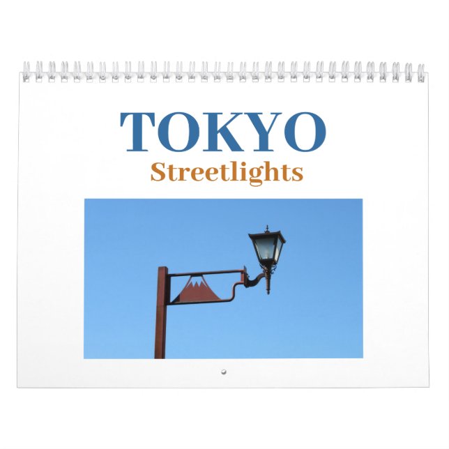 Tokyo Streetlight 2026 Kalender (Omslag)
