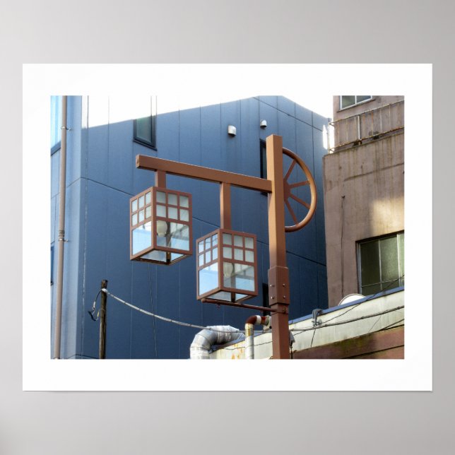 Tokyo Streetlight: Asakusa Poster (Framsidan)