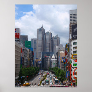 Tokyo Sunny Day (stor) Poster