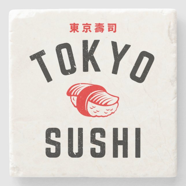 Tokyo Sushi Stenunderlägg (Framsidan)
