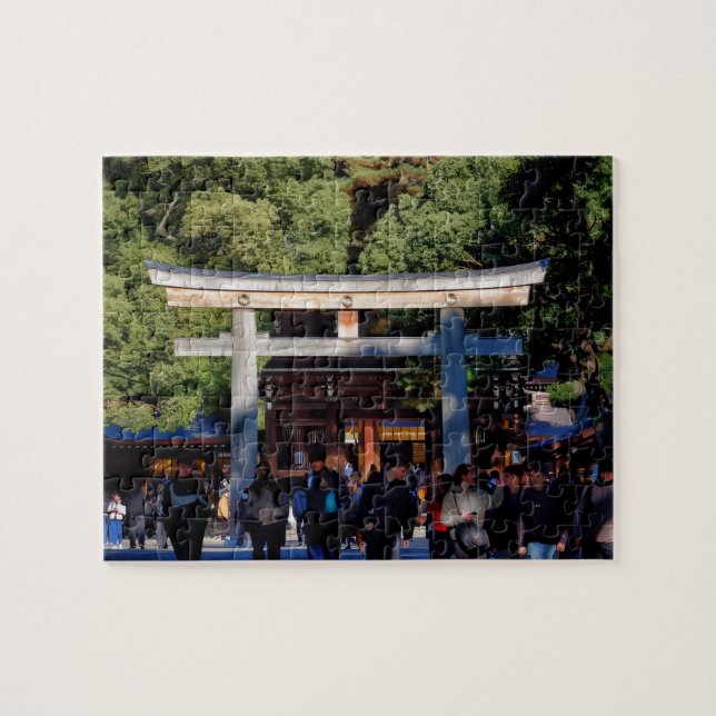 Tokyo-templet Pussel (Horisontell)