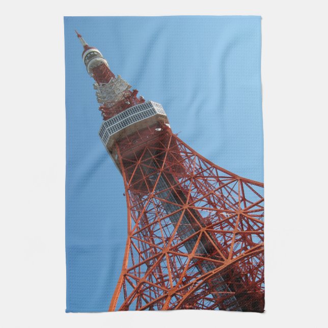 Tokyo Torn 東 京 タ ワ ー Kökshandduk (Vertikal)