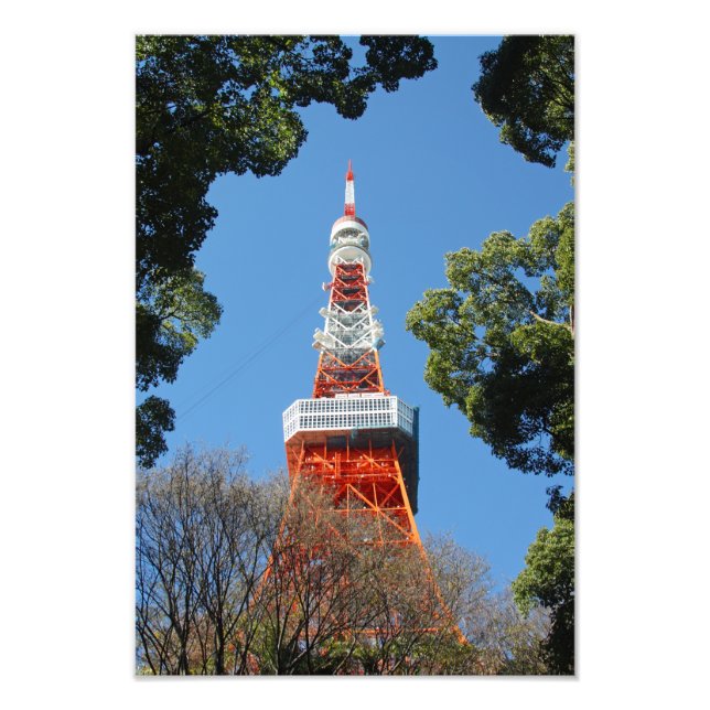 Tokyo Torn, Japan Fototryck (Framsidan)