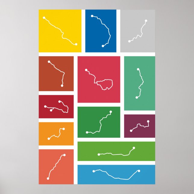 Tokyo - Transitpaletter Poster (Framsidan)