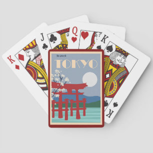 Tokyo Travel Poster Casinokort