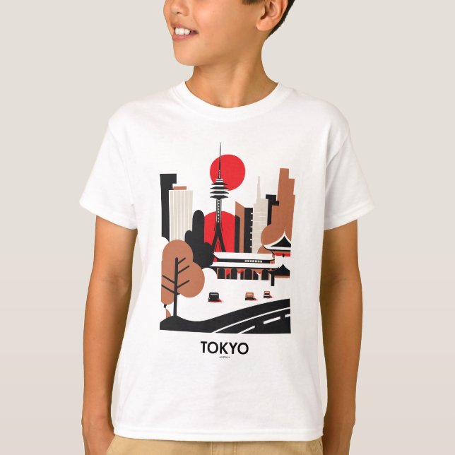 Tokyo Travel Tee (Framsida)