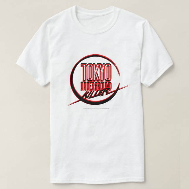 Tokyo Underground Killer：Logo T-shirt White (Design framsida)
