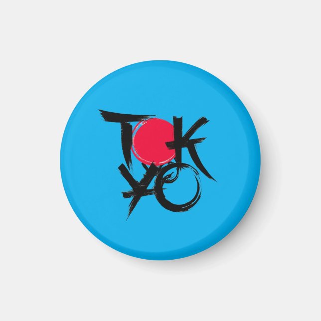 Tokyo Vibes Magnet (Framsidan)
