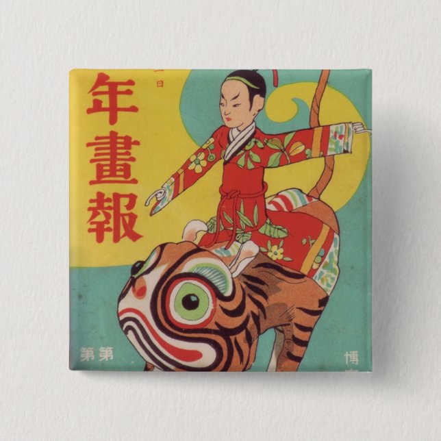 tokyo vinatge klämmer fast knapp (Framsida)