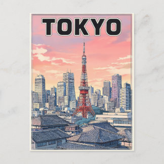Tokyo Vintage Anime Resa vykort