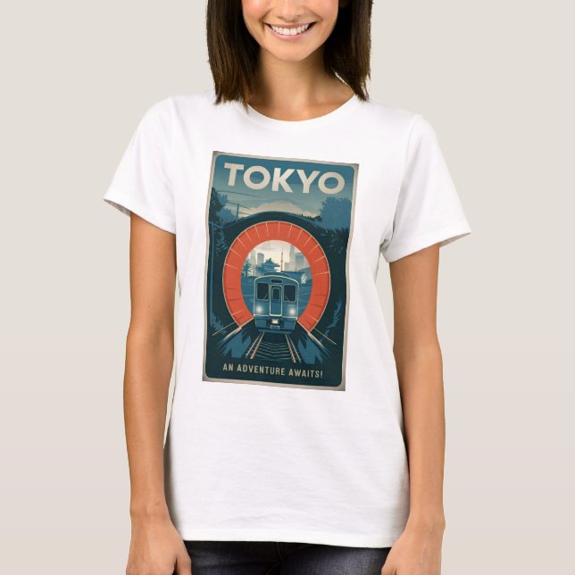 Tokyo vintage t shirt (Framsida)