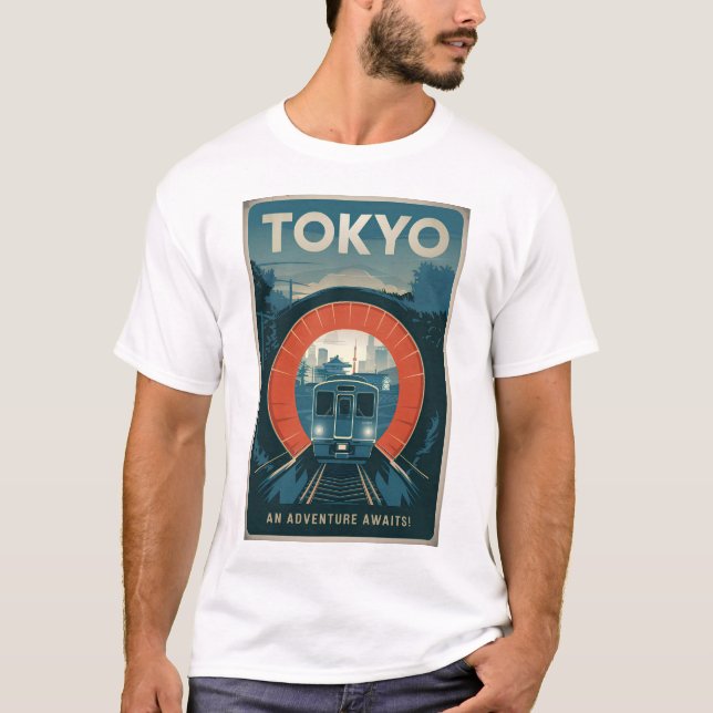 Tokyo vintage t shirt (Framsida)