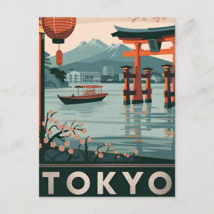 Tokyo vintage vykort