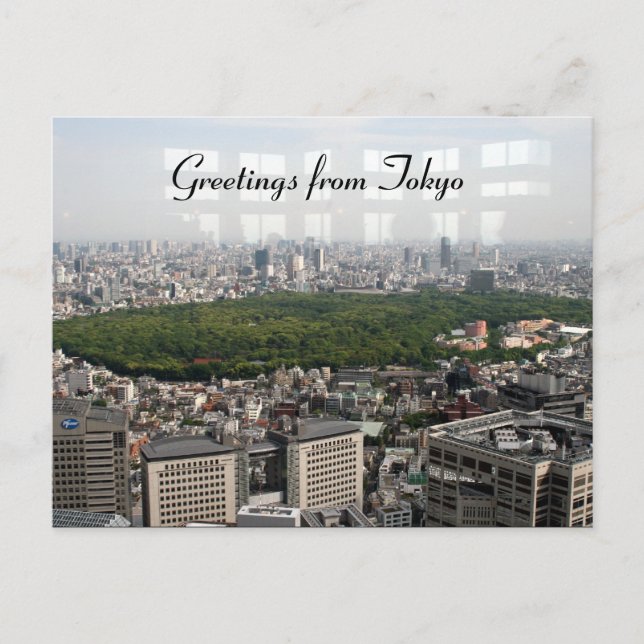 tokyo vy vykort (Framsida)