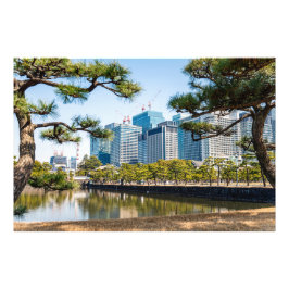 Tokyo Winter Skyline Poster