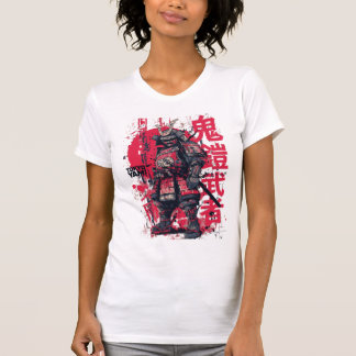 Tokyo Yami – Demonrustning Samurai med japansk typ T Shirt
