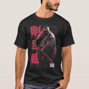 Tokyo Yami – Iron Valor Samurai med japanska stavf T Shirt