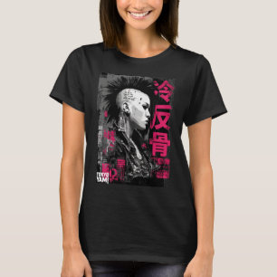 Tokyo Yami – Kall Rebellpunkerporträtt T Shirt