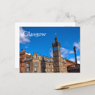 Tolbooth Steeple, Glasgow Cross, Glasgow vykort
