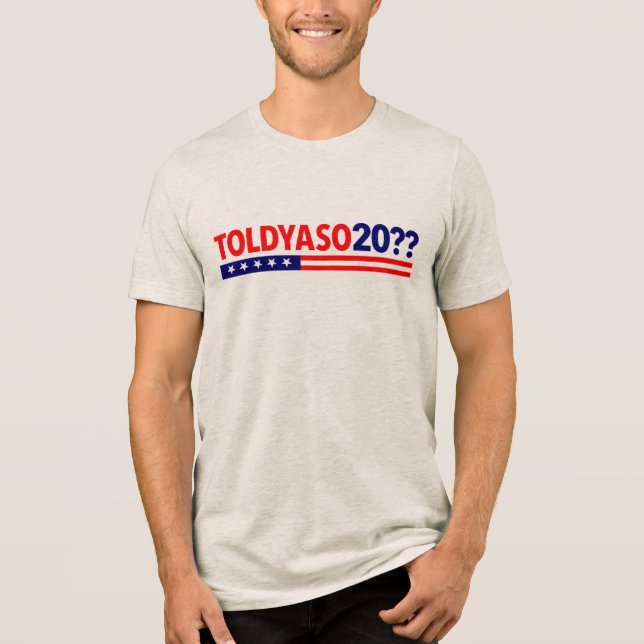 TOLDYASO 20? T SHIRT (Framsida)