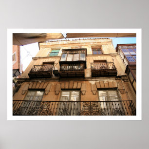 Toledano Architectural Detail Poster
