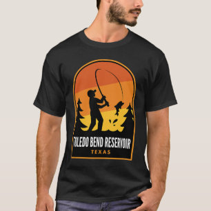 Toledo Bend Reservoir Texas Fishing T Shirt
