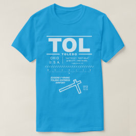 Toledo Express Airport TOL T Shirt