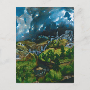 Toledo från El Greco (1599) Vykort