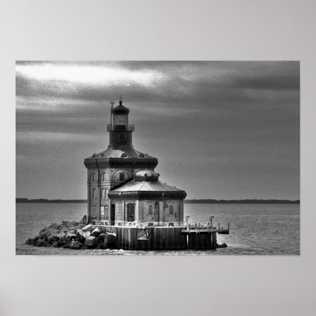 Toledo Harbour Light Poster (Framsidan)