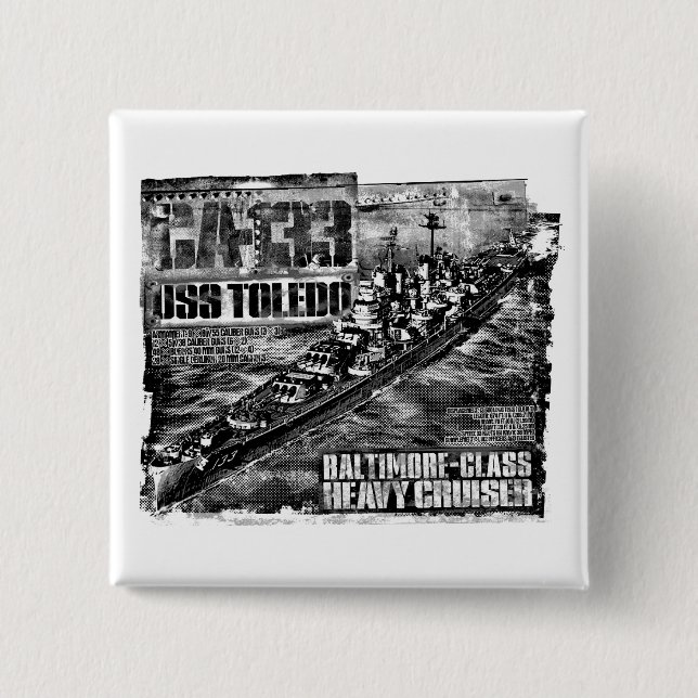 Toledo-knapp för tung kryssare knapp (Framsida)