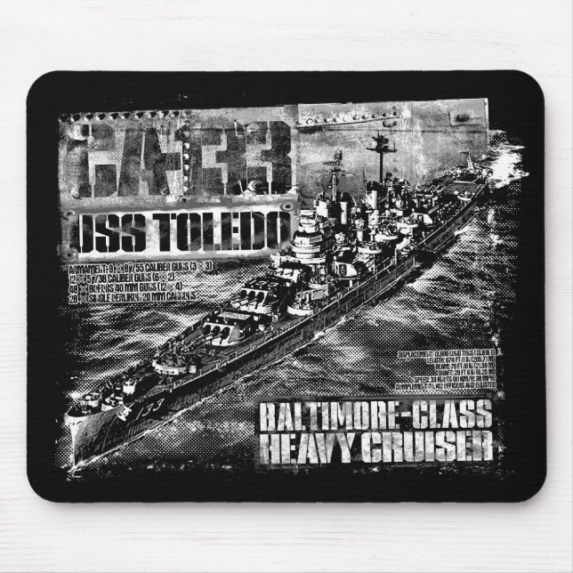 Toledo Mouse Pad Musmatta (Framsidan)