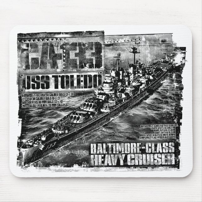Toledo Mouse Pad Musmatta (Framsidan)